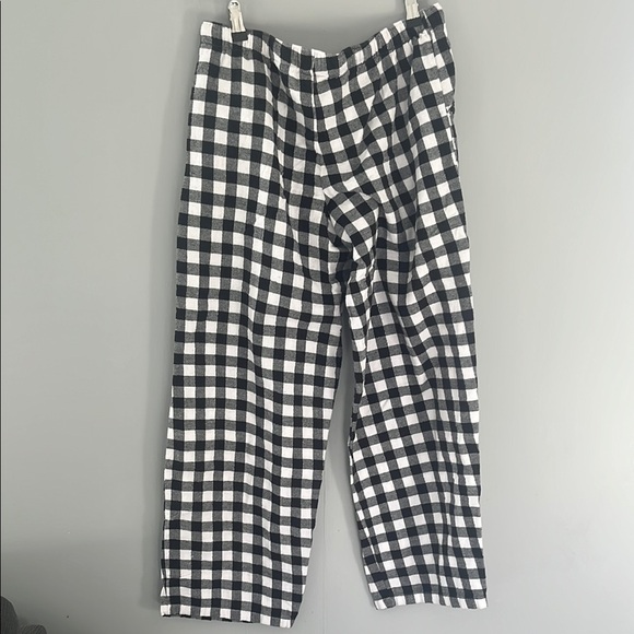 Black and White Checkered Joggers with Elastic Waistband “BRUINS” - Picture 7 of 7